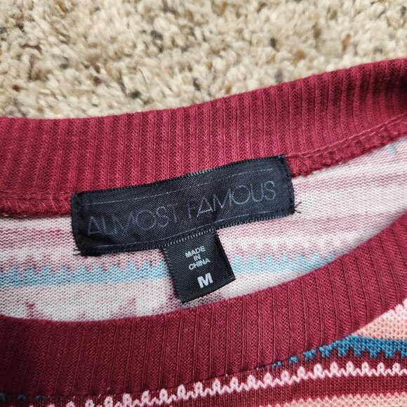 Almost Famous Holiday Festive Crewneck Sweater - Picture 2 of 8